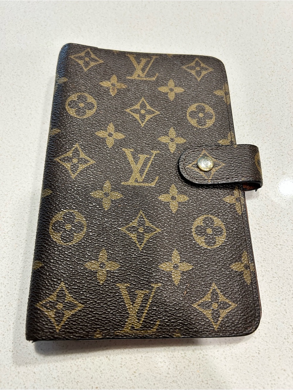 Louis Vuitton Monogram Canvas Organizer in Brown and Gold